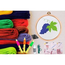 Urfakent Punch Seti Nakış Seti Kasnaklı Kendin Yap Seti Seri 147