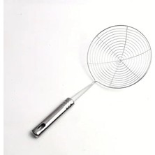 Metal Kevgir, Kızartma Haşlama Süzgeci (Orta Boy)