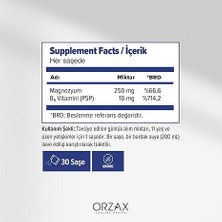 Ocean Extramag 250 Magnezyum Sitrat + P5P 30 Saşe