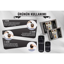 Dolgunlaştırıcı Saç Fiber Tozu 100 gr Siyah