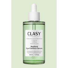 Radiant Göz Çevresi Serumu – Kafein Göz Serumu – Hyaluronik Asit ve C Vitamini ile Göz Altı Morlukları, Şişlik ve Ince Çizgilere Karşı Etkili – Tüm Cilt Tipleri Için, 50 ml