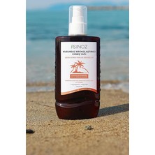 Sinoz 200 ml Kusursuz Bronzlaştırıcı Güneş Yağı Spreyi SPF 0 Havuç ve Hindistan Cevizi Yağı ile Etkili