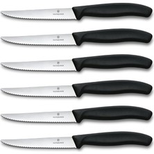 6.7233.6 Mutfak 6'lı Steak-Biftek Bıçağı (Blisterli)