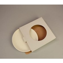 Mertaban Tabak (Kutulu)| Seramik Bisküvi 25 cm