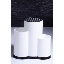 Tezgah Üstü Bıçaklık ve Kepçelik Düzenleyici Organizer Beyaz