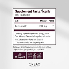 Ocean Resveratrol 200 Mg 30 Kapsül