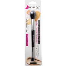 Professional Çift Taraflı Makyaj Fırçası (Aydınlatıcı & Kapatıcı) - 495