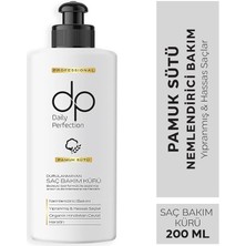 Daily Perfection Pamuk Sütü Durulanmayan Saç Bakım Kürü 200 ml Yıpranmış ve Hassas Saçlar İçin Nemlendirici