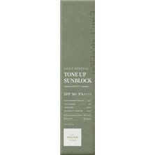 11 Factory Daily Mineral Tone Up Sunblock Spf 50+ Pa++++ 50ML - %100 Mineral & Ton Eşitleyici Beyazlık Bırakmayan Vegan Güneş Kremi