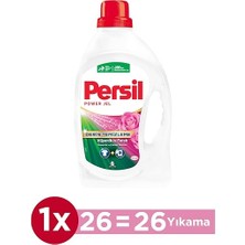 Power Jel Derin Temizleme Plus Gülün Büyüsü 26 Yıkama Sıvı Çamaşır Deterjanı 1 x 1690 ml