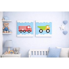 Bebek Odası Duvar Dekorasyon Panosu Şık ve Modern NO10034