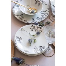 Porselen Zeugma 24 Parça 6 Kişilik Yemek Takımı 885694