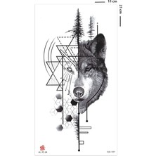 Kurt Dövmesi, Wolf Tattoo, Geçici Dövme, Erkek Geçici Dövme