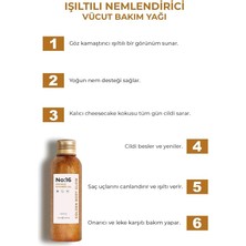 No:16 Mucizevi Işıltılı Saç ve Vücut Bakım Yağı 100 ml - Parıltılı Nemlendirici Bakım