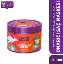 Sos 1 Dakikada Kuru ve Yıpranmış Saçları Kurtaran Saç Maskesi 500ML