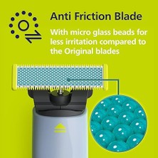 Norelco Orijinal Oneblade Sürtünme Önleyici Yedek Bıçaklar, 2 Adet, QP225/80