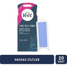 Professional Yüz Ağda Bandı 20'li Hassas Ciltler