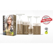 Deluxe Beauty Expert Haır Color (Keretin)'li 1 Kutu (2 x 50 Ml) (Titanyum Gri 0.02)