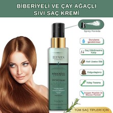 Essence Biberiye & Çay Ağacı Sıvı Saç Kremi – Durulanmayan, Saç Dökülmesine Karşı, Hızlı Uzama Etkili Bakım Spreyi 150 ml