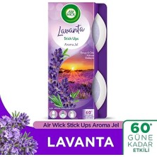 Wick Jel Stick Up Küçük Alanlara Özel Oda Kokusu Lavanta 60 Gün Etkili