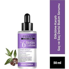 Care Expert No.6 Biotin Caffeine Dökülme Karşıtı Saç Bakım Serumu, 50 Mililitre, Vegan