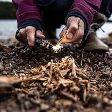 Ateş Başlatma Çubuğu ve Güvenlik Düdüğü Siyah