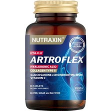 Artroflex Hya-C-Iı Hyaluronik Asit Glukozamin Kondrotin Içeren Takviye Edici Gıda (1 x 90 Tablet)