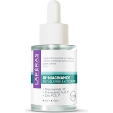 10% Niacinamide 1% Tranexamic Acid 1% Zinc Pca Anti-Blemish Serum, Gözenek Sıkılaştırıcı Bariyer Onarıcı Cilt Bakım Serumu, 30 ml