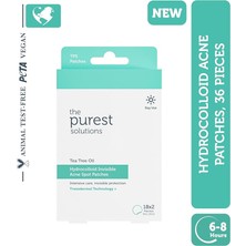 Purest Solutions Hidrokolloid Sivilce Bandı, 36 Adet