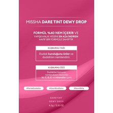 Uzun Süre Kalıcı, Nemli Bitiş Sunan Parlak Tint Dare Tint Dewy Drop (Mauve Fog)