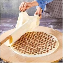 Pratik Sert Plastik 42 cm Tek Seferde 200 Adet Mantı Kesme Aparatı