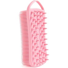 Beauty Çift Taraflı Silikon Vücut ve Saç Bakım Fırçası  Masaj Yapan  Dayanıklı ve Uzun Ömürlü