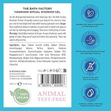 Bath Factory 400 ml Nemlendirici ve Besleyici Hamam Duş Jeli Ferahlatıcı Etki ile