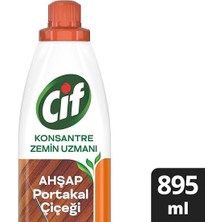 Konsantre Zemin Uzmanı Ahşap ve Laminant Parke Için Yüzey Temizleyici Portakal Çiçeği 895ML