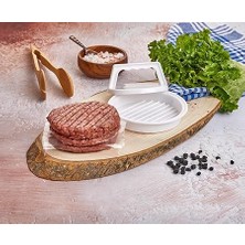 Hamburger ve Köfte Kalıbı Şekillendirici Pratik Köfte Yapma Aparatı ve Şekilli Patates Dilimleyici
