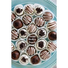 Hediye Sepeti Takribi 200 Adet Küçük Boy Beyaz Truff Çikolata Kağıdı, Muffin Kek Kalıbı, Lokum Kağıdı 35X20 mm Doğum Günü Parti Dekorasyonu Için