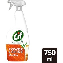 Power Shine Cleanboost Sprey Temizleyici Mutfak Için Temizleyici ve Yağ Çözücü 750 ml