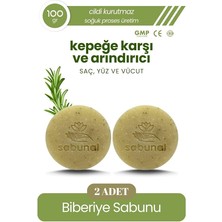 Sabunu 2 Adet - Saç ve Cilt Için Arındırıcı Doğal Sabun
