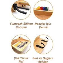 Gp-30 Gitar Standı Sehpası Duvar Askısı Ahşap Şık Kaliteli