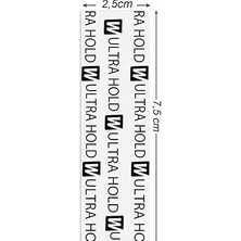 Tape Ultra Hold Düz Protez Saç Bandı Geniş Model 1x3 2.5cm x 7.5cm 36 Adet Dayanıklı Kullanım