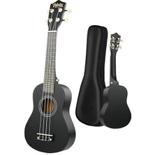 UKX-233BK Siyah Concert Ukulele (Askı Çanta Metod Pena)