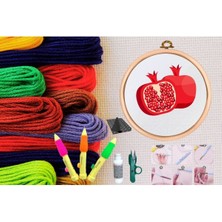 Urfakent Punch Seti Nakış Seti Kasnaklı Kendin Yap Seti Seri 7