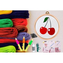 Urfakent Punch Seti Nakış Seti Kasnaklı Kendin Yap Seti Seri 3