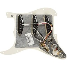 Prewired Pickguard Strat Texmex Beyaz 0992343509