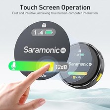 Blinkme U2 Kablosuz Yaka Mikrofonu, Android Tip C Akıllı Telefon iPhone 15 Gürültü Engelleme, 8 Saat Pil, 100 M Iletim, Canlı Akış Video Kaydı Için Kablosuz Yaka Mikrofon