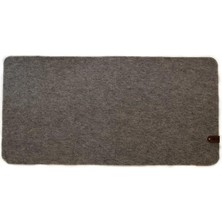 Keçe Mouseped (50X100CM) Açık Gri, Oyuncu Gamer Mouse Pad, Büyük Boy Large Ofis Tipi Mouse Ped, Fare Altlığı, Düz Masa Koruyucu Klavye Altı Mousepad