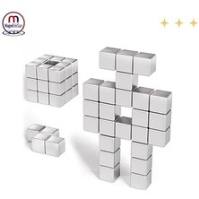Magneteksan Güçlü Neodyum Mıknatıs Küp 5X5X5 mm (90 Adet)