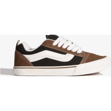 Vans Knu Skool Unisex Siyah Sneaker Kalın Bağcık Detayları ile Konforlu Tasarım