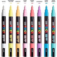 Poster Markörü Posca Set Pc-3m/8c Sc Soft Renk 8 Li