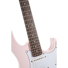 Elektro Gitar Pastel Pembe (H-S-S)